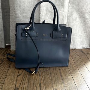 Furla medium leather bag